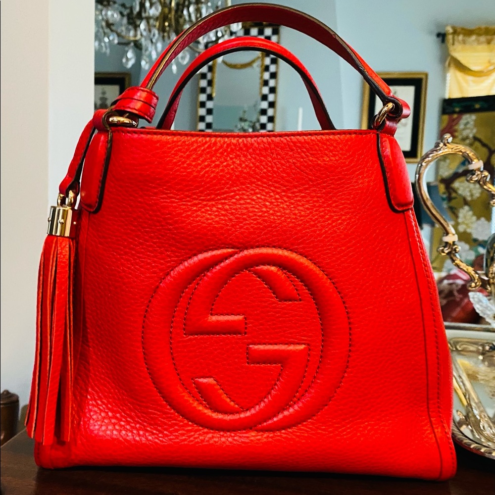 Gucci Soho Convertible Shoulder Bag.